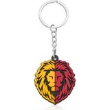 Galatasaray Parçalı Aslan Silikon Anahtarlık - Siyah