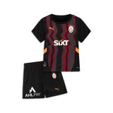 Galatasaray Puma 2024/2025 Çocuk Alternatif Forma Set 77967003 Siyah
