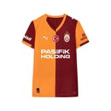 Galatasaray Puma 2025/2026 Kadın İç Saha Parçalı Forma 77981501 Sarı - Kırmızı