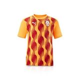 Galatasaray Puma A Takım Antrenman Sarı - Kırmızı Desenli T-Shirt