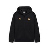Galatasaray Puma Çocuk Fermuarlı Kapüşonlu Sweatshirt 78291511 Siyah