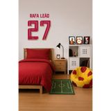 Galatasaray Rafael Leão 27 Numara Duvar Sticker 45 cm - Lisanslı Orijinal