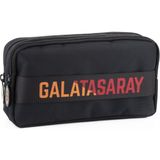 Galatasaray Sarı-Kırmızı Kolon Detaylı Kalem Çantası