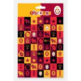 Galatasaray Sticker Seti Ikonik - Lisanslı Orijinal