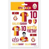 Galatasaray Sticker Seti Metin Oktay - Lisanslı Orijinal