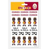 Galatasaray Sticker Seti Victor Osimhen Solo Il Gala - Lisanslı Orijinal