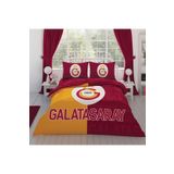 Galatasaray Tac Lisansli Tac Parcali Logo Cift Kisilik Nevresim Takimi