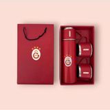 Galatasaray Taraftar Termos Seti ( 500 ml ) 3'lü Set - Kırmızı