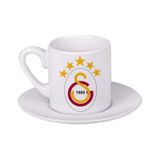 Galatasaray Türk Kahvesi Fincanı Beyaz