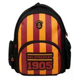 Galatasaray Üç Bölmeli Erkek Çocuk Galatasaray Baskılı Sarı - Kırmızı - Siyah Okul Sırt Çantası - 26925