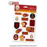 Galatasaray VİVENCA İLE YENİ SEZON LİSANSLI 3D ÇOK AMAÇLI KABARTMALI ETİKET/STİCKER TEK ADET
