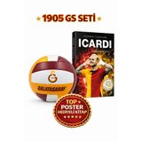 Galatasaray Voleybol Topu ve Icardi Kitap Poster Hediyeli Set