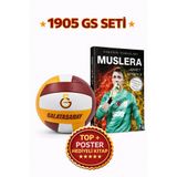 Galatasaray Voleybol Topu ve Muslera Kitap Poster Hediyeli Set