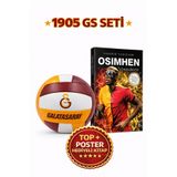 Galatasaray Voleybol Topu ve Osimhen Kitap Poster Hediyeli Set