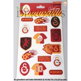 Galatasaray x DEKOMUS LİSANSLI 3D ŞEKİLLİ ETİKET/STICKER