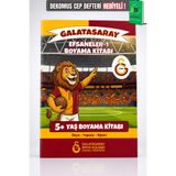 Galatasaray x Dekomus Lisanslı Efsaneler +5 Yaş Boyama Kitabı