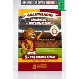 Galatasaray x Dekomus Lisanslı Galatasaray Efsaneler +5 Yaş Boyama Kitabı
