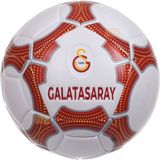 Galatasaray Yeni Koleksiyon Serisi Lisanslı 32 Panel Dikişli 5 Numaralı Astarlı Futbol Topu - Beyaz - Kırmızı