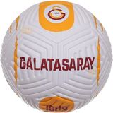 Galatasaray Yeni Koleksiyon Serisi Lisanslı 32 Panel Dikişli 5 Numaralı Astarlı Futbol Topu - Beyaz - Sarı