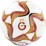 Galatasaray Yeni Koleksiyon Wave Serisi Lisanslı 32 Panel Dikişli 5 Numaralı Parlak Futbol Topu - Beyaz - Kırmızı - Sarı