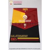 Galatasaray Yeni Sezon Lisanslı Galatasaray Tekli Çıtçıtlı Dosya - 12M-Krem