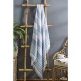 Galawarra Berfu Pamuklu Peştemal / Hamam Banyo Havlusu - 70 x 140 cm - Mavi