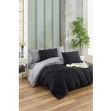 GALAWARRA RoyalComfort Pamuklu Çift Taraflı Çift Kişilik Çarşafı Lastikli Nevresim Takımı