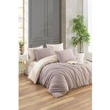 GALAWARRA RoyalComfort Pamuklu Çift Taraflı Tek Kişilik Çarşafı Lastikli Nevresim Takımı