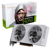 Galax GeForce RTX 5050 1-Click OC White 55NSL8MHCZBS 8GB GDDR6 Ekran Kartı