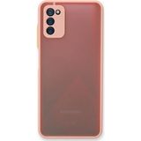 Galaxy A03S Kılıf Montreal Silikon Kapak - Pembe