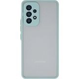 Galaxy A13 4G Kılıf Montreal Silikon Kapak - Turkuaz