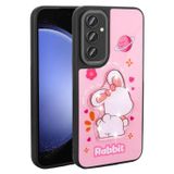 Galaxy A14 Kilif Parlayan Kabartmali Ikonik Figurlu Zore Amas Silikon Kapak