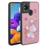 Galaxy A21s Kilif Parlayan Kabartmali Ikonik Figurlu Zore Amas Silikon Kapak
