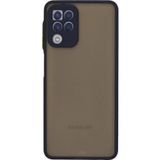 Galaxy A22 Kılıf Montreal Silikon Kapak - Lacivert