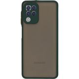 Galaxy A22 Kılıf Montreal Silikon Kapak - Yeşil