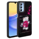 Galaxy A25 Kilif Parlayan Kabartmali Ikonik Figurlu Zore Amas Silikon Kapak