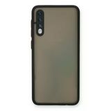 Galaxy A30S Kılıf Montreal Silikon Kapak - Siyah