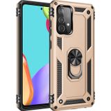 Galaxy A33 5G Kılıf Sofya Yüzüklü Silikon Kapak - Gold