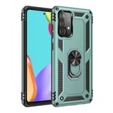 Galaxy A33 5G Kılıf Sofya Yüzüklü Silikon Kapak - Yeşil