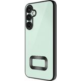Galaxy A36 Kılıf Köşeleri Renkli Şeffaf Kamera Korumalı Silikon Luxury Kapak