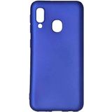 Galaxy A40 Kılıf Mnc Premier Silikon Kapak-Saks Mavi