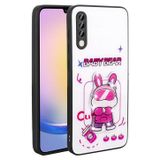 Galaxy A50 Kilif Parlayan Kabartmali Ikonik Figurlu Zore Amas Silikon Kapak