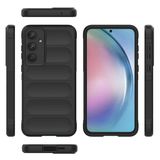 Galaxy A55 Kılıf Esnek TPU Oyuklu Arka Yüzey Tasarımlı Zore Etnik Silikon Kapak