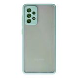 Galaxy A72 Kılıf Montreal Silikon Kapak - Turkuaz