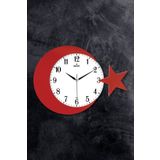Galaxy Ay Yıldız Duvar Saati