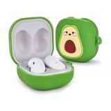 Galaxy Buds 2 Uyumlu Avakado Figürlü Silikon Koruma Kılıfı