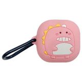 Galaxy Buds Live / Galaxy Buds 2 / Galaxy Buds Pro Silikon Renkli Figürlü Kılıf - Pembe