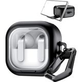 Galaxy Buds4 Pro/buds 4 Için Kılıf [fonksiyonel Stantlı Tasarım] Kulaklık Kılıfı [güvenlik Kilit Tasarımlı] Taşıma Askılı Tpu Koruyucu Buds 4 Pro Kılıf (Siyah) - Option-1 - Altın