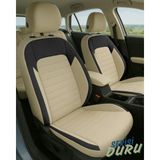 Galaxy Citroen C-Elysee Uyumlu Duru Serisi Oto Koltuk Kılıfı - GİYDİRMELİ - Bej