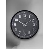 Galaxy D-218-K-1 Serisi Eskitme Metal Görünümlü Sessiz Akar 30 cm Modern Duvar Saati